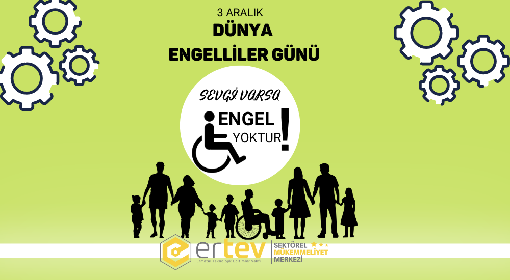 Yeşil Modern 3 Aralık Dünya Engelliler Günü Instagram Hikayesi (1000 x 550 piksel)